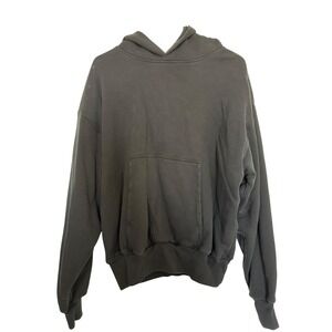 Yeezy Gap Engineered by Balenciaga Dove Hoodie Washed Black Size Medium M